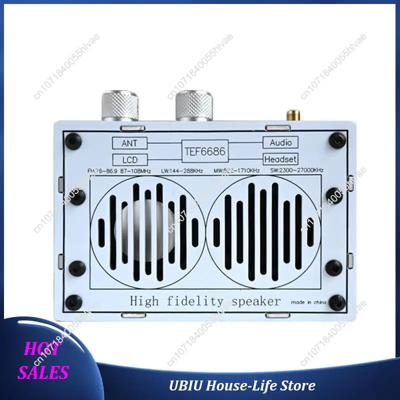 MX702 Penerima Radio Band Penuh Portabel Chipset TEF6686 Mendukung Stereo LW/MW SW/FM Melalui Output 3.5Mm atau Langsung-Terlaris