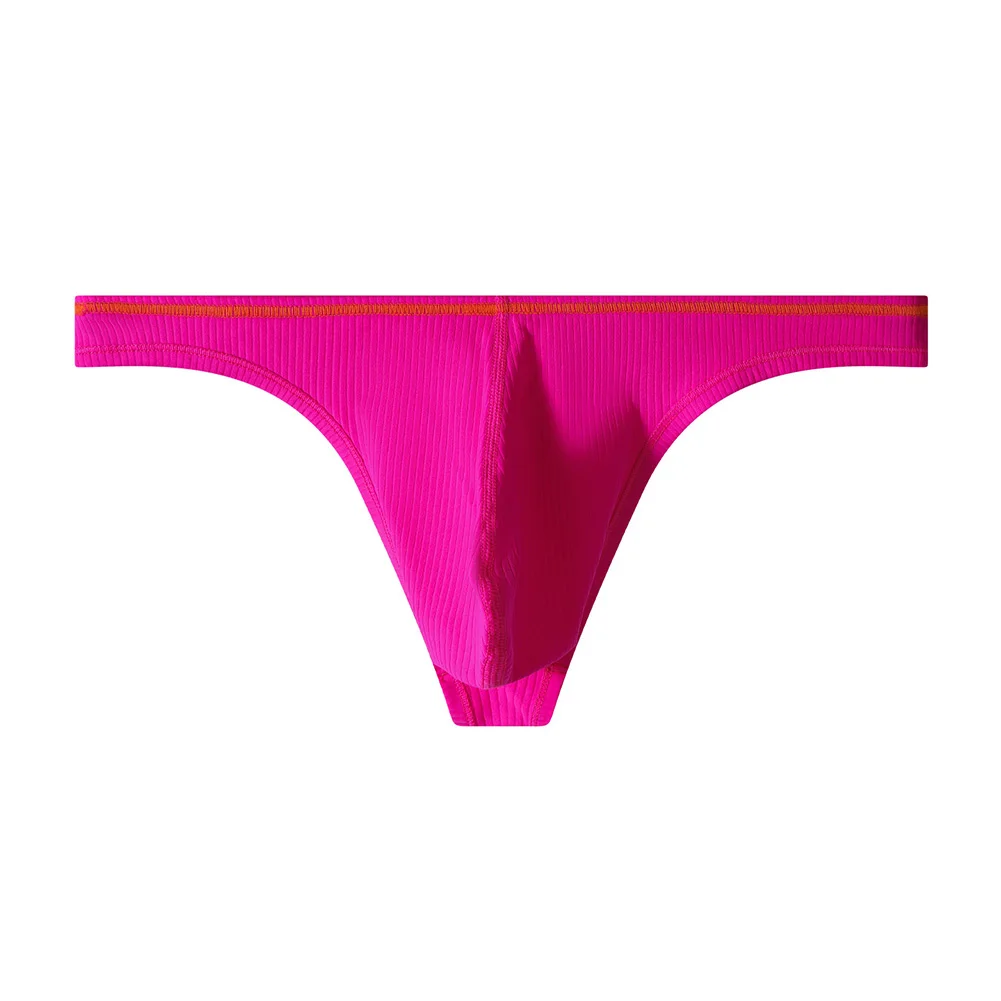 

Men Solid Thin Edge G-strings Lingerie Thongs Elastic Underpants Men Low Rise Briefs U Pouch Underwear Sexy Tоy Mens Panties