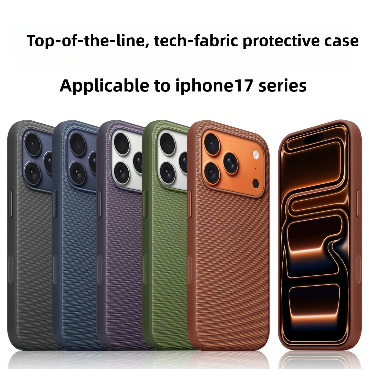 حافظة رسوم متحركة مغناطيسية رسمية لهاتف Magsafe TechWoven لهاتف IPhone 17 Pro Max غطاء حماية للشحن اللاسلكي المغناطيسي