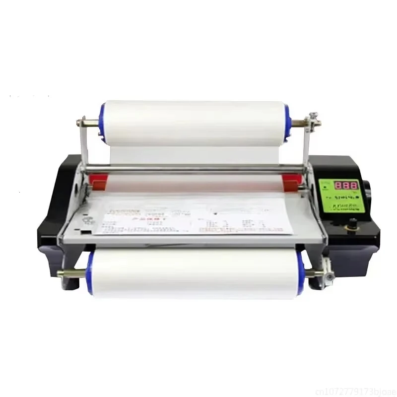 Single Side Electric Laminator Machine for Hot Cold Film Photo Book Sticker Label Encapsulation Electric Photo Laminator