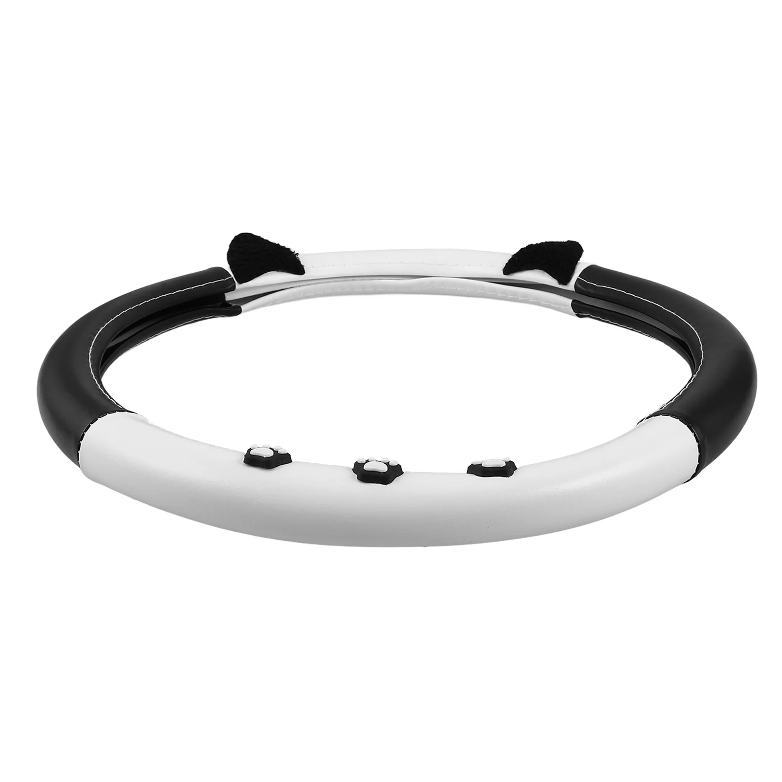 

Steering Wheel Cover Cute Cartoon Car Accessories Soft Nonslip All Seasons Universal Fit Easy Installation Protective