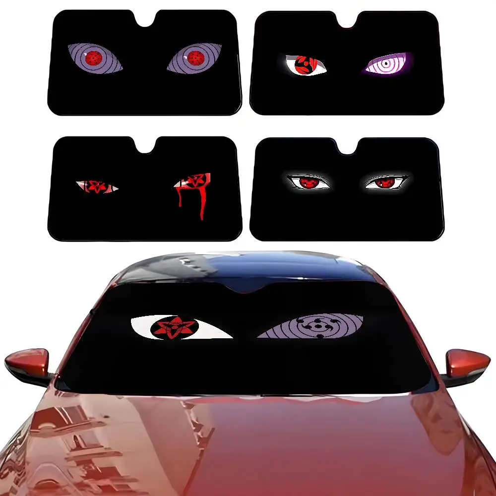 

Cool N-n-Narutos EYE Car SunShade Windshield Anti-UV Protection Front Sun Shade Cooling Protector for Vehicle Interior