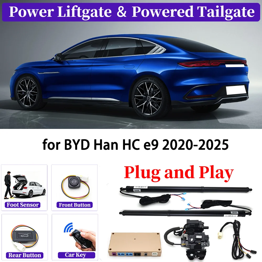 for BYD Han HC e9 2020-2025 OEM Upgrade Car Automatic Power Liftgate Kit Smart Auto Electric Tailgate System Plug and play