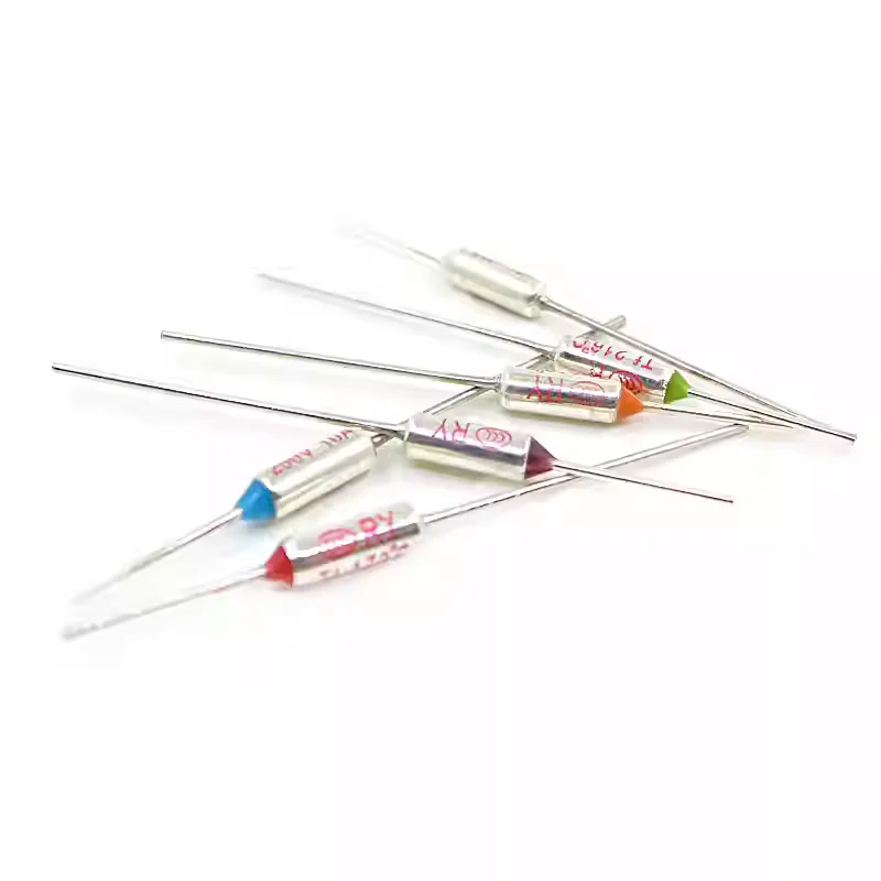 13 Kinds Values=65pcs Assortment Kit Thermal Fuse 10A 250V Thermal Cutoffs 72C degree - 240C degree Temperature fuse