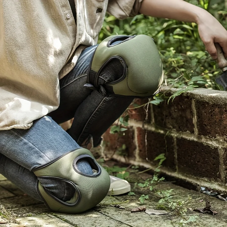 Knee Pads for Outdoor Weeding, Landscaping, Labor , Household Chores, Sponge Elastic