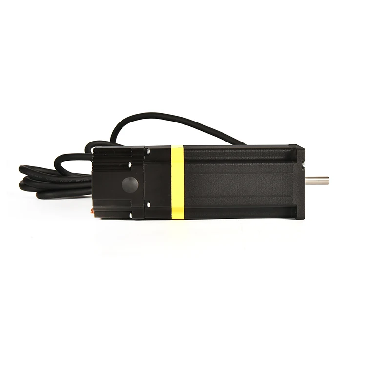 มอเตอร์สเต็ปเปอร์แบบวงปิด Nema 24 ขนาด 60 มม. พร้อมเบรกแม่เหล็กไฟฟ้าคุณภาพสูงสำหรับชุด CNC