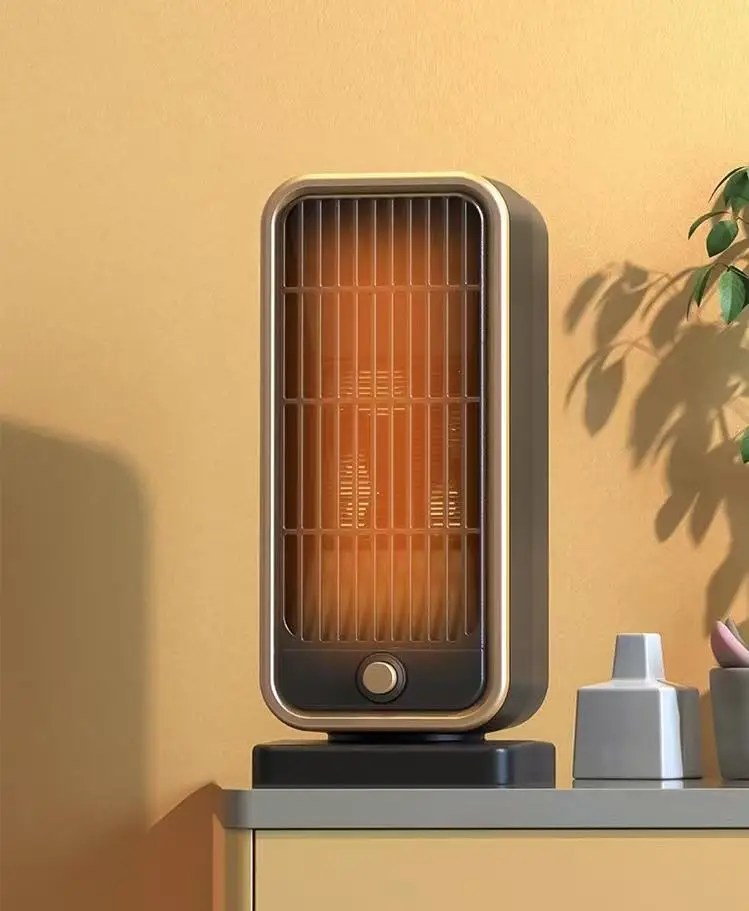 Portable Indoor Electric Space Heater with  Fan Type Convenient Remote Controlled Waterproof Function
