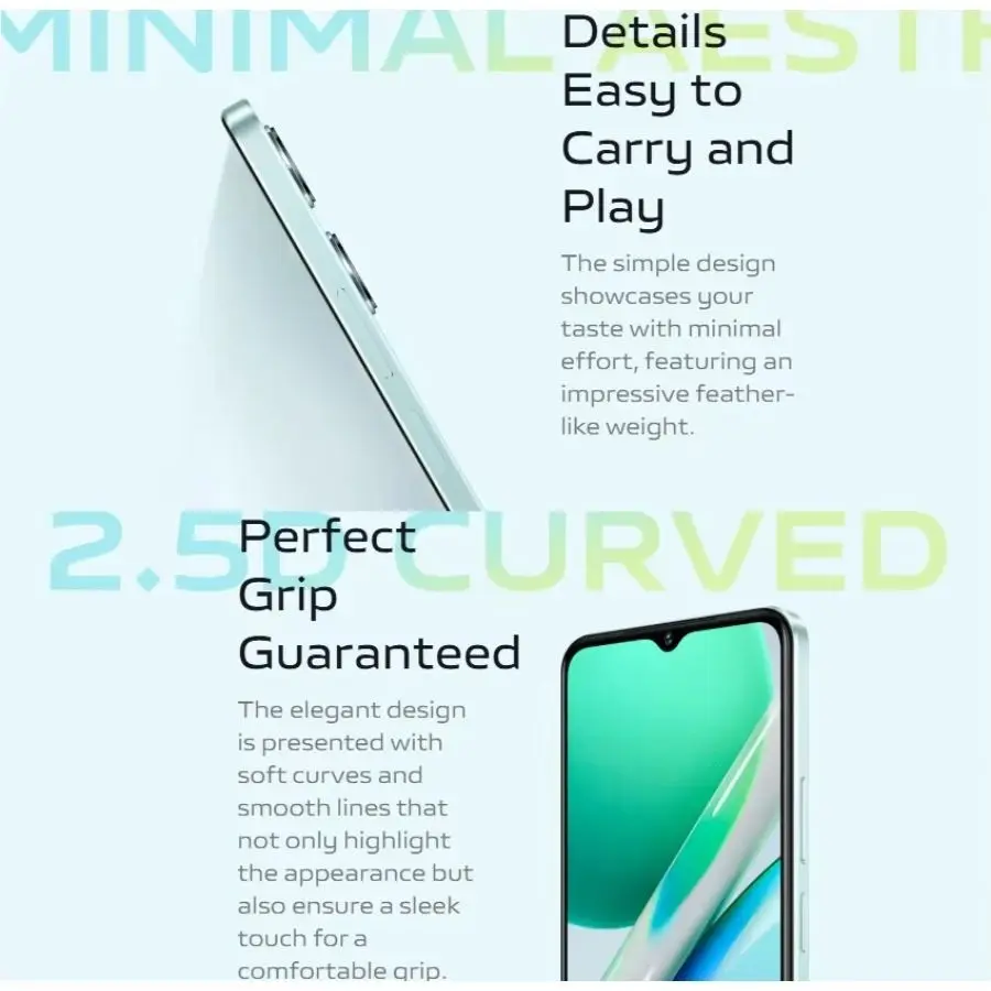 2026 Vivo Y18 Global Edition Smartphone 6.56-inch Display 90Hz Refresh Rate 5000mAh Battery 8GB+256GB Storage view 6