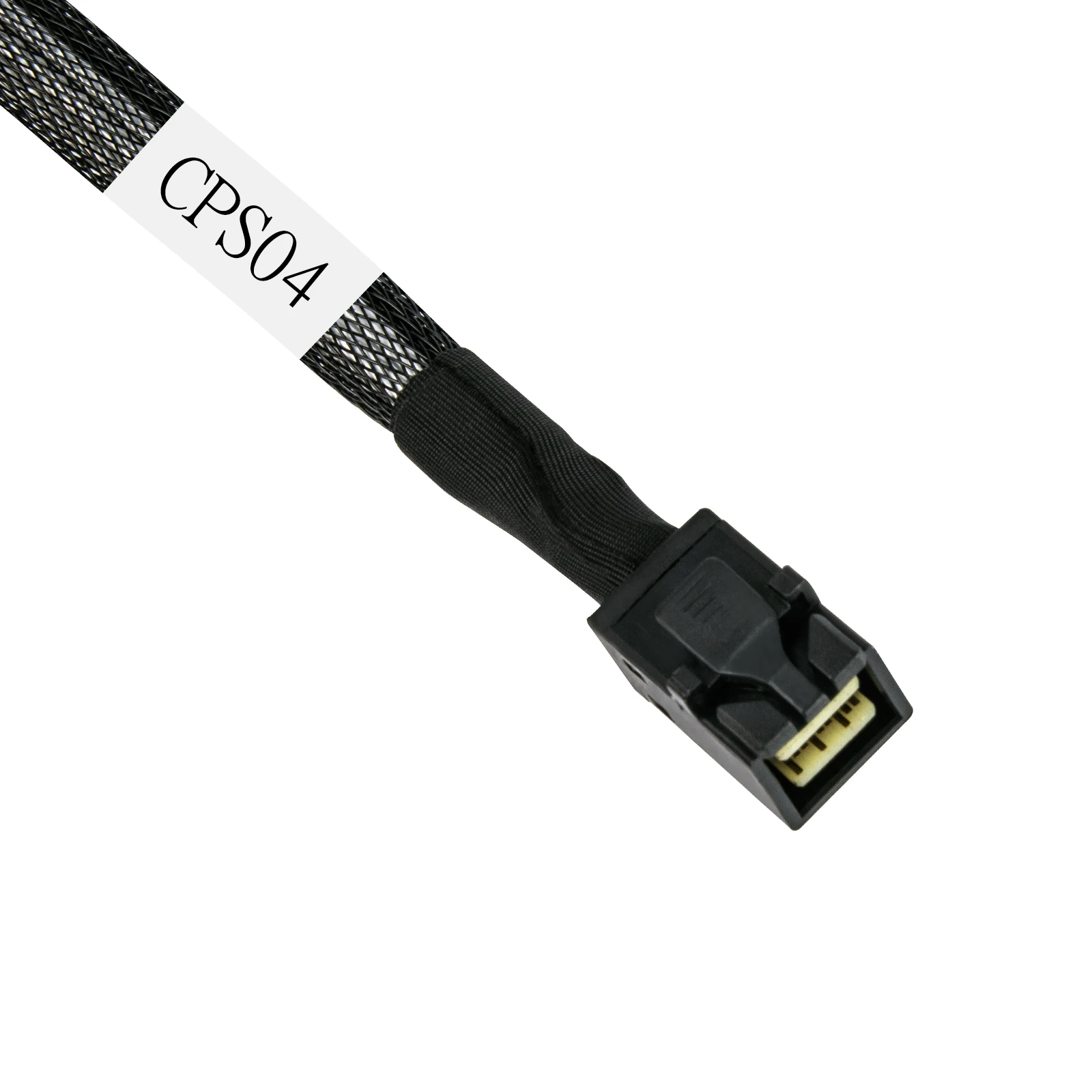 SST-CPS04 Mini SAS HD Cable SFF8643 Male to Male 500mm 48Gbps High Speed Cable for NAS Workstation Storage Server