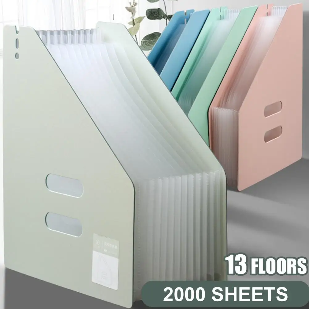 File Organizer Portable Expandable Wear-resistant Test Paper Important Document File Folder File Folder File Organization