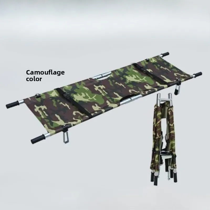 

Aluminum Folding Stretcherfor Emergency Rescue Portable First Aid Stretcher for Ambulance Lightweight Patient Transfer Stretcher