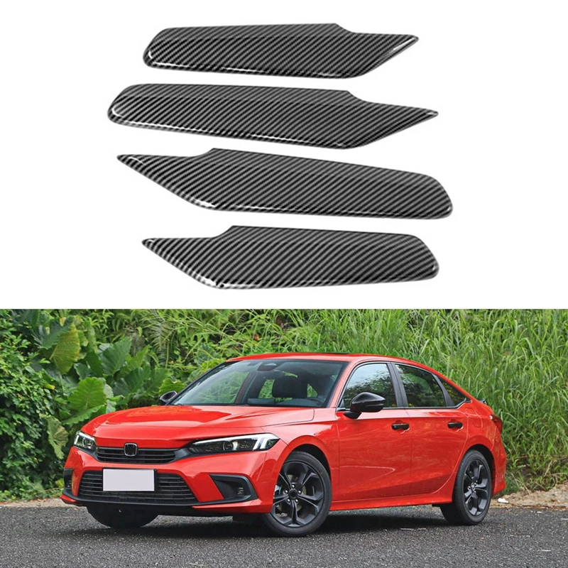 Car Window Lifter Side Trim Window Lifter Trim Strip Inner Armrest Decorative Cover for Honda Civic 11Th Generation 2022