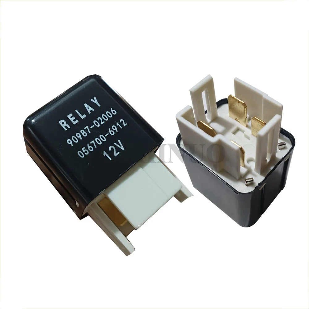 4-Pin 40A 12V Car Relay 90987-02006 RTT7121A Compatible with Toyota  9098702006 056700-6912 0567006912 85925-17010