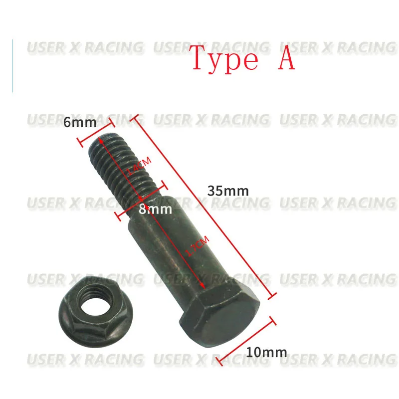 USERX Motorcycle modification accessories Fixing screws for handlebar handle clutch horn For Scooter High quality and durability