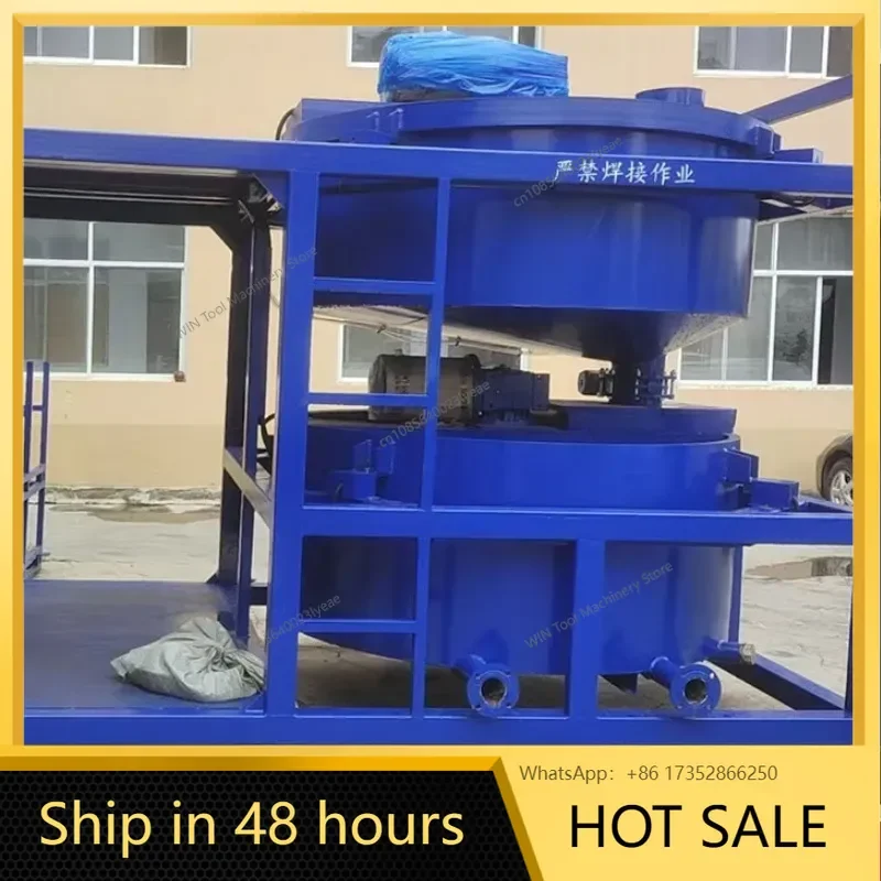 Type 80 automatic pulping system, three-axis pile cement mixing backstage pulping station, coal mine fly ash pulping station