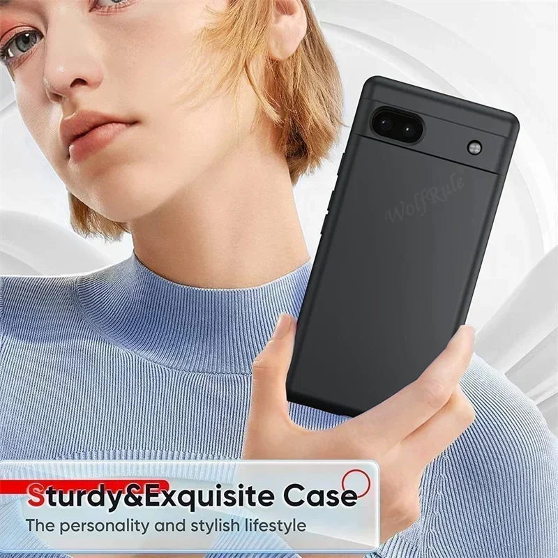 สำหรับเคส Google Pixel 7เคส Google Pixel 7 6 8 Pro 7A capa ซิลิโคนเหลวกันกระแทกฝาครอบเนื้อนิ่ม TPU Google Pixel 7 Pro funda