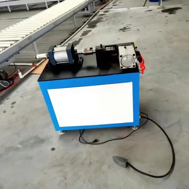 Manual Aluminum Pipe Tube End Forming Expander Reducer Flaring Crimping Shrinking Machine High Productivity for Square Pipes