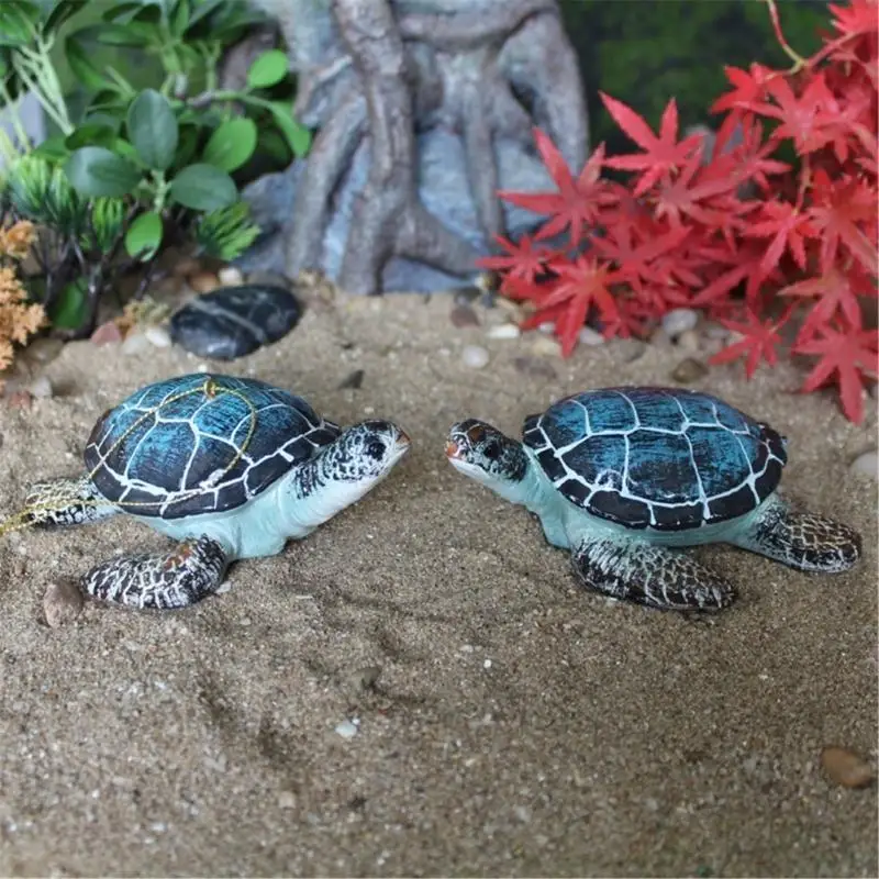 Turtles Garden Statues Home Decor Realistic Large Animal Sculptures Garden X3UC