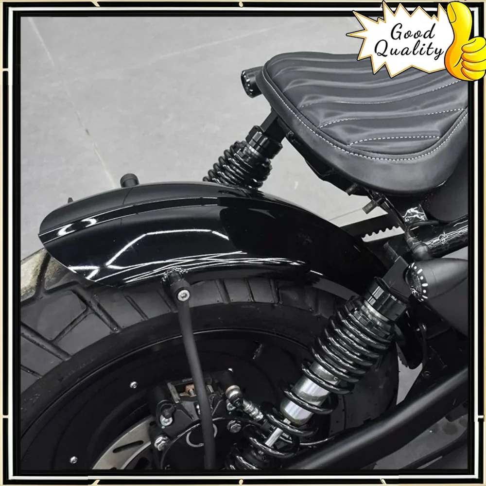 

Good Quality For BENDA ChinchiIIa 500 custom bobber short tail rear fender retro mud flap rear fender accessories