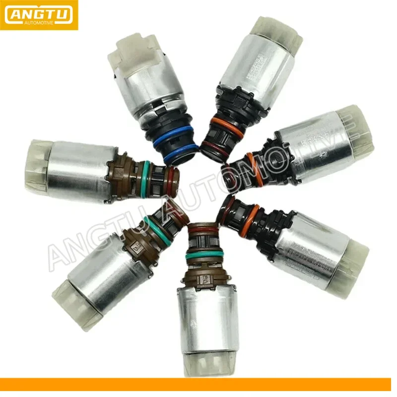 6F35 6F15  new 6-7 Pcs/set gearbox solenoid valve package for Ford Mondeo Kuga ESCORT 6-speed Transmission