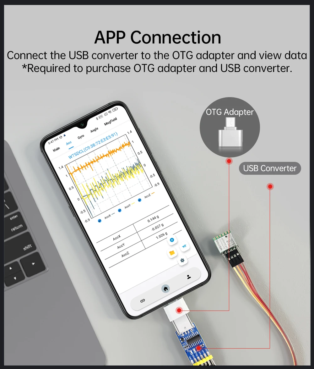 WitMotion WT901 AHRS MPU9250 9 eksenli İvme Ölçer, 3 eksenli Elektronik Jiroskop+İvme+Açı+Manyetometre, TTL Veri Çıkışı