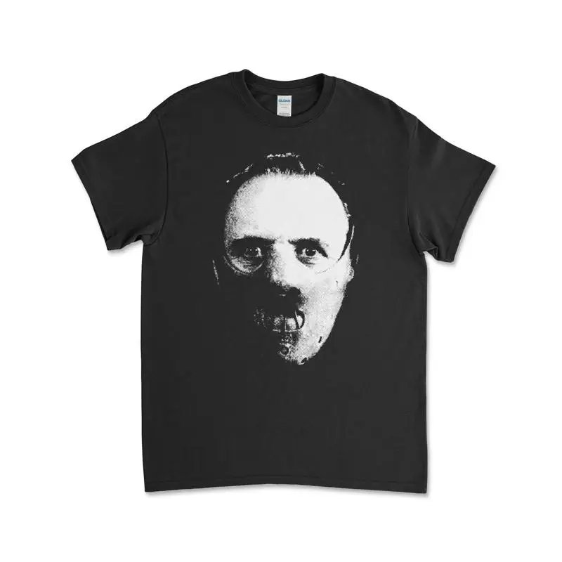 

Silence of the Lambs Hannibal Lecter Black T Shirt