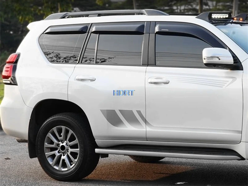 Car Window Visor Rain Sun Deflector Shelter Weather Shield For Toyota Land Cruiser 100 120 150 LC100 FJ120 FJ150 Prado 2003-2021