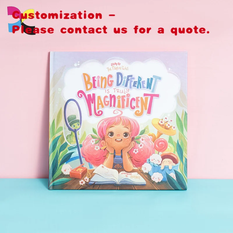 custom.Factory Printer Kids Books High Quality Hardcover Children Book Printing