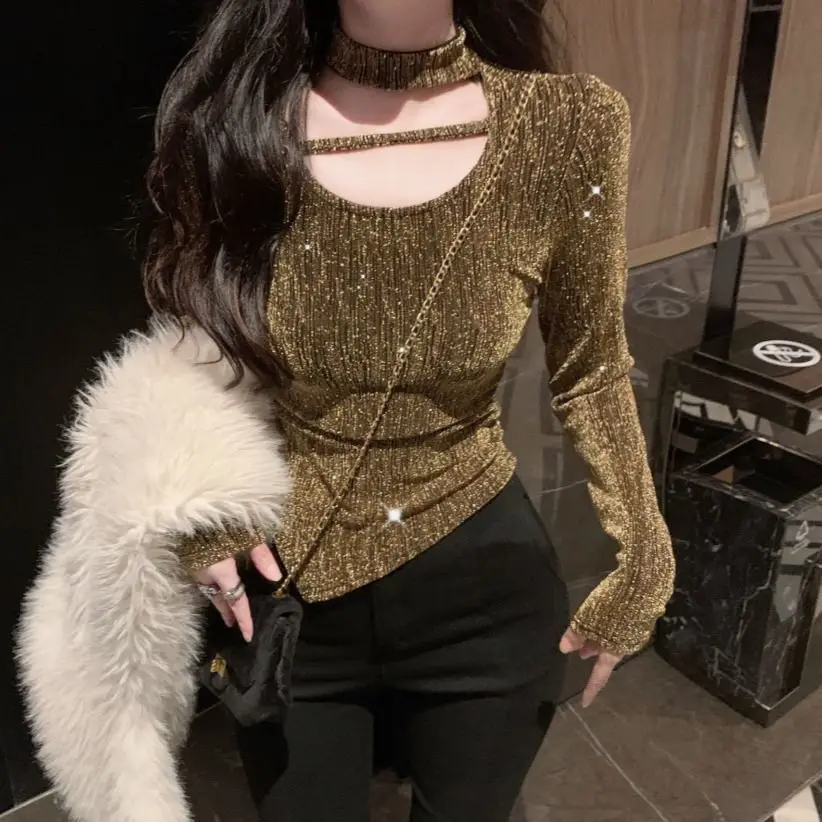 

Свитера Джемперы Пуловеры Женские большие размеры Женские вязаные с длинными рукавами Изогнутые Деловые встречи Конференция BF Y2K Lady OL Работа Простой