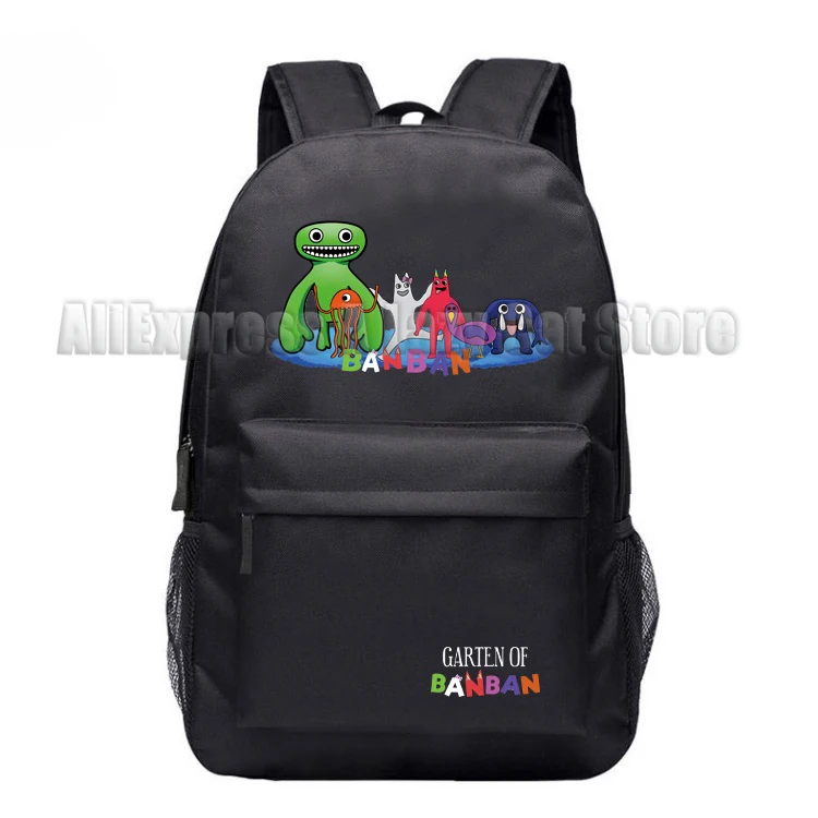 Sac à dos Garten of Banban Cartoon Horror Game pour enfants, cartable Kawaii pour filles et garçons, sac d'ordinateur pour étudiants, grand cadeau