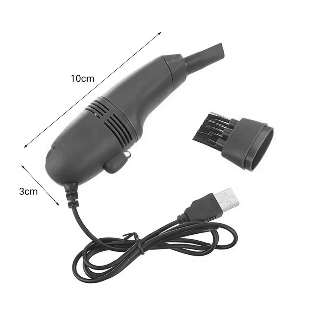 Keyboard Cleaner Vacuum Strong Suction Mini USB Vacuum Handheld Keyboard Dusting Brush Portable Handy Clean Accessories For Home