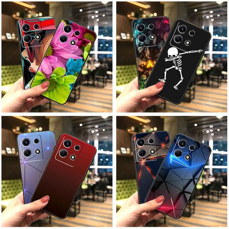 For Infinix Note 30 VIP Case Coque Note 30i 30Pro Luxury Soft Silicone Fashion Phone Case For Infinix Note 30i Back Cover Bumper