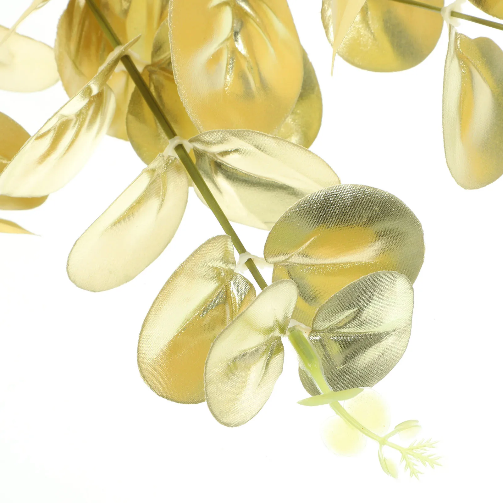 

Artificial Leaf Ring Party Decor Realistic Simulation Pillar Wreath Wedding Home Table Decoration