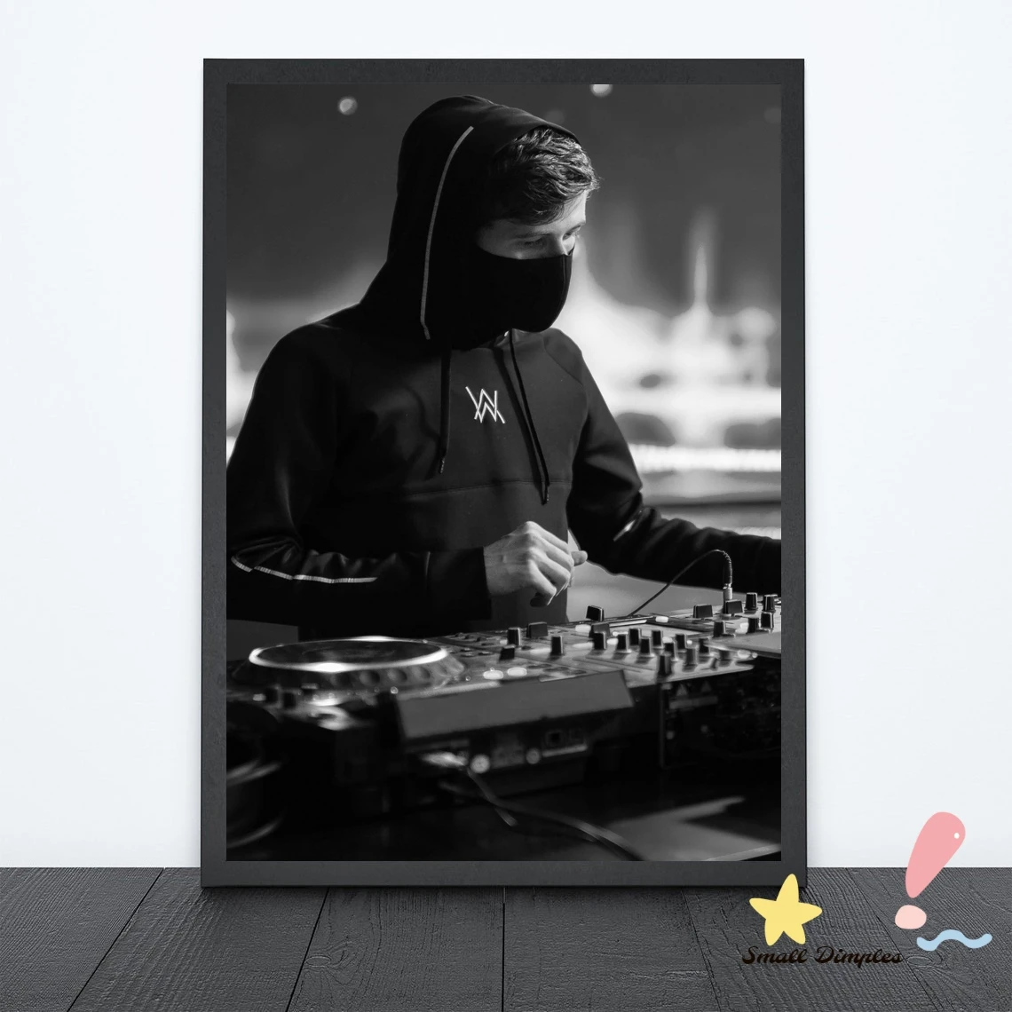 Alan Walker DJ Music Star Poster Canvas Art Print Home Decoration Wall Painting ( No Frame )