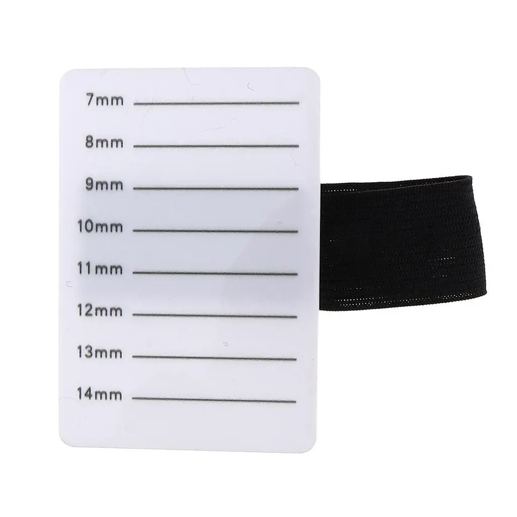 Acrylic Eyelashes Extension Hand Plate Lash Holder Stand Strip Tray Pallet