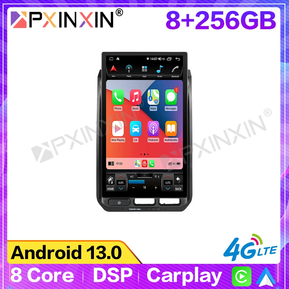 

15.6 Inch Car Radio Screen For Ford F150 F-150 2015-2021 Android Auto Carplay GPS Map Navigation Multimedia Head Unit AC Panel