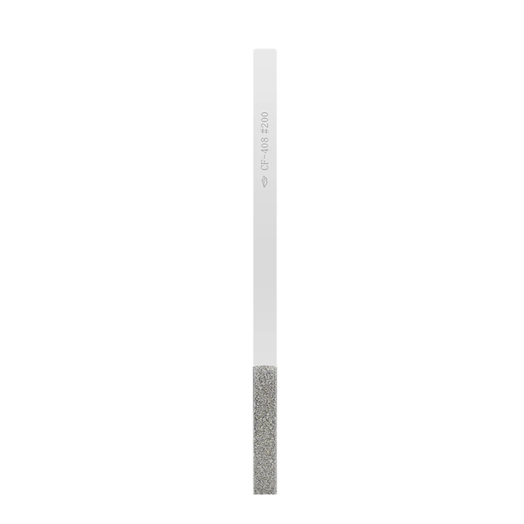 1 Pcs Diamond Taper Files | Ultra-Thin Flat Files for Mold Polishing, Jade & Sheet Metal CF402/404/406/408 150# 200# 400#