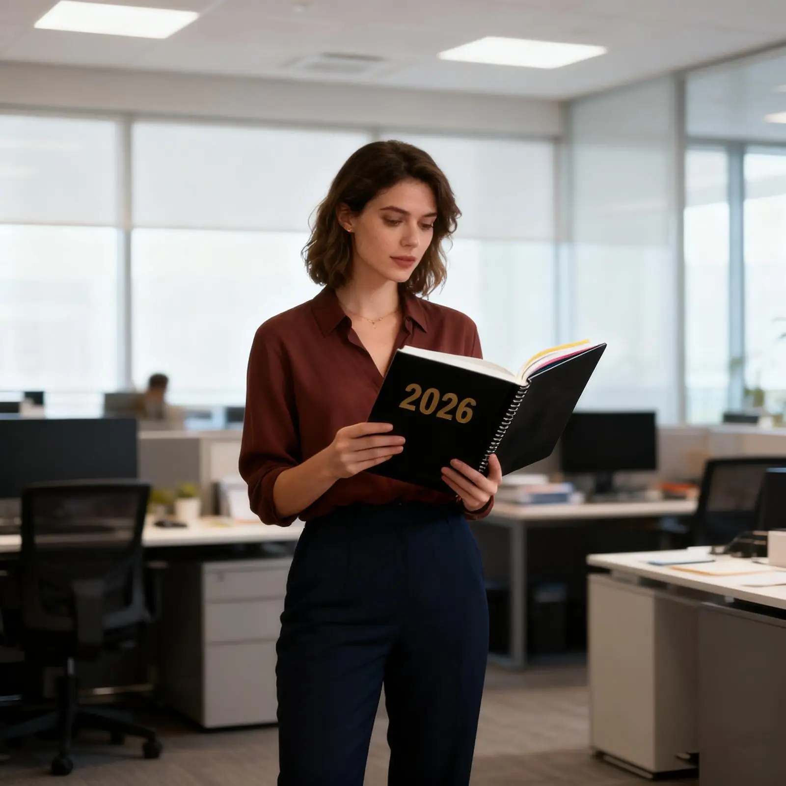 

Планировщик на 2026 год, бумага формата А5, повестка дня с вкладкой, ежедневный еженедельный календарь на 2026 год, планировщик для дома, школы, колледжа, офиса, назначения, академических встреч