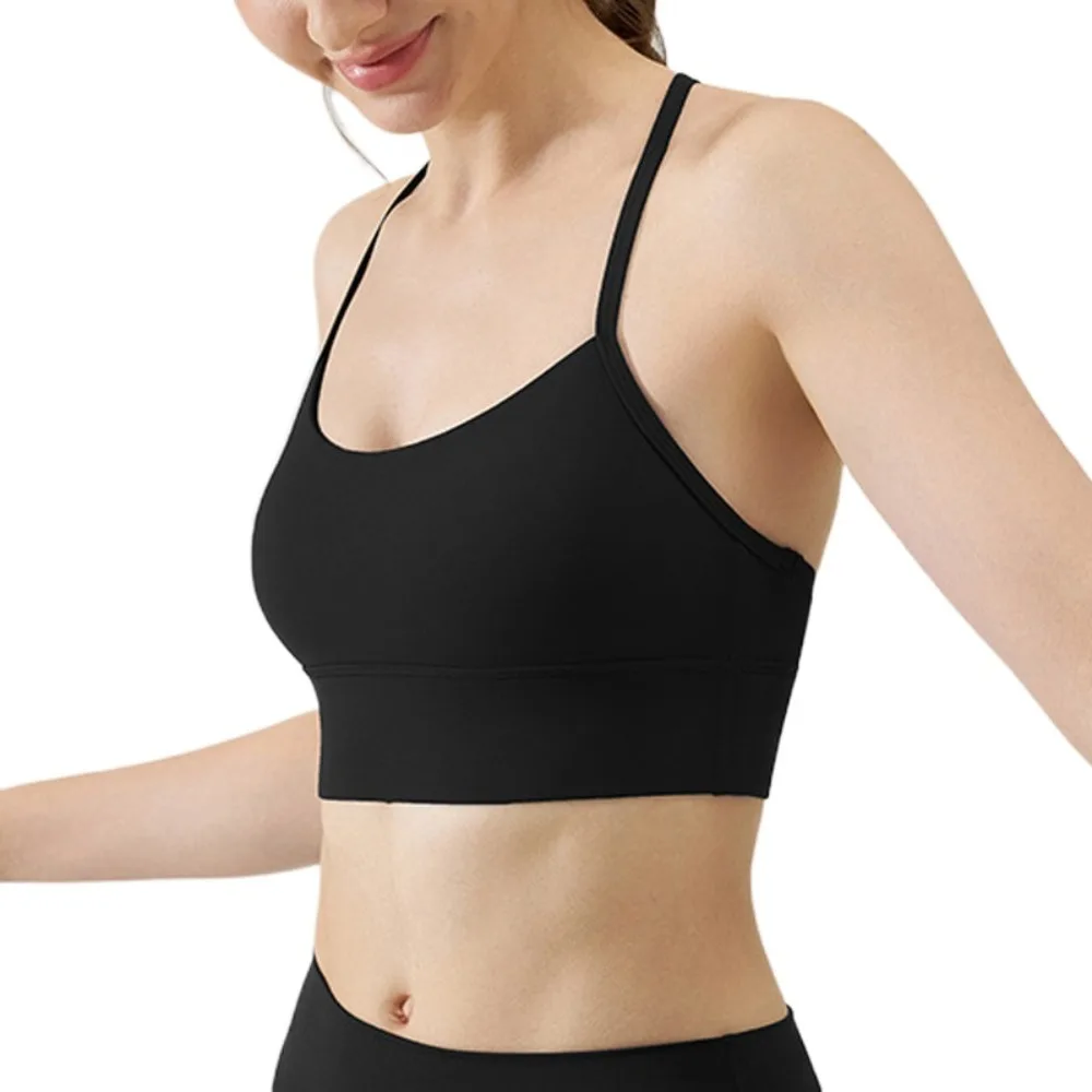 

Yoga Wear Y Shape Sports Bra Shockproof Slim Women's Sportswear Underwear Moisture-Wicking Comfortable Yoga Underwear Jogging