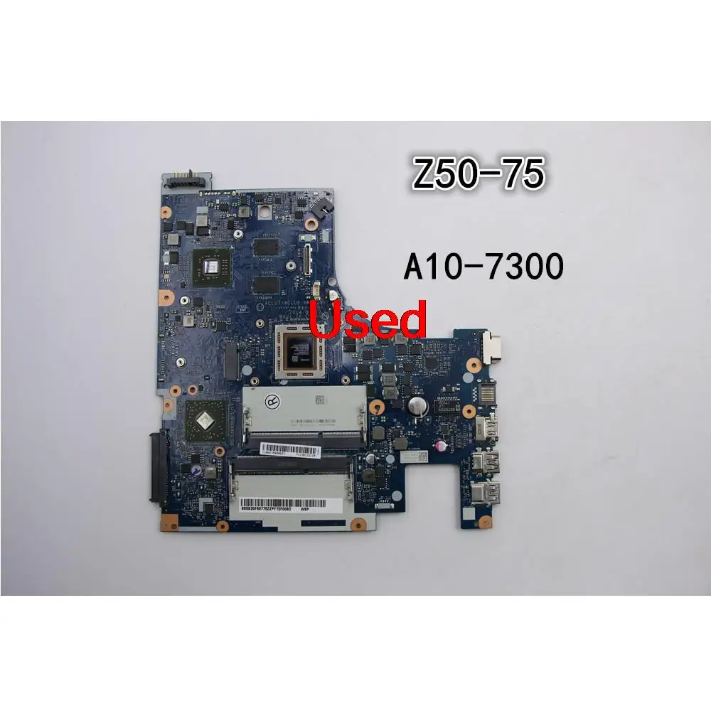 Used For Lenovo  Z50-75 Laptop Motherboard mainboard  NM-A291 CPU A10-7300 DIS 2G SWG FRU 5B20F66775