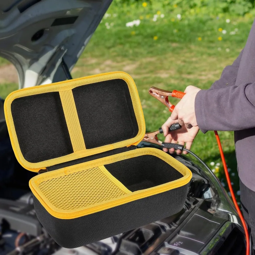 حقيبة سفر صلبة من خانكا بديلة لبطارية DeWalt DXAELJ16 1600 Peak Amp Jump Starter مع محطة طاقة USB، حافظة