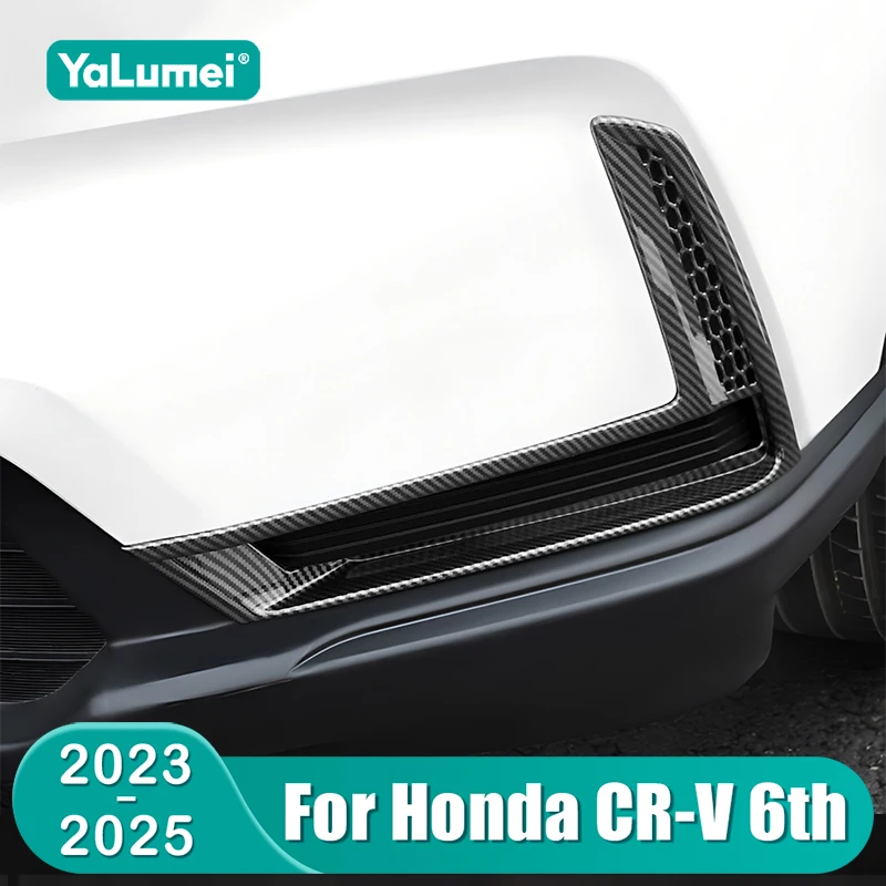 Für Honda CRV 2023 2024 2025 CR-V 6th Gen Hybrid Auto Nebelscheinwerfer Trim Abdeckung Außen Zubehör