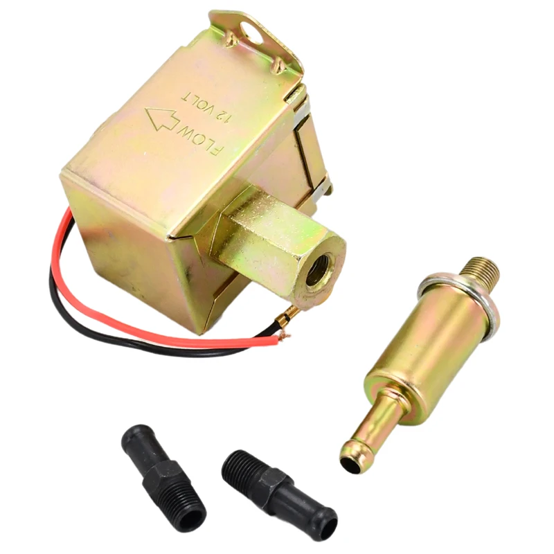 12V Fuel Pump 84130988 Compatible with New Holland Skid Steer Loader C175 LS140 LS150 LS160 LS170 L140 L150 L160 L170 L175