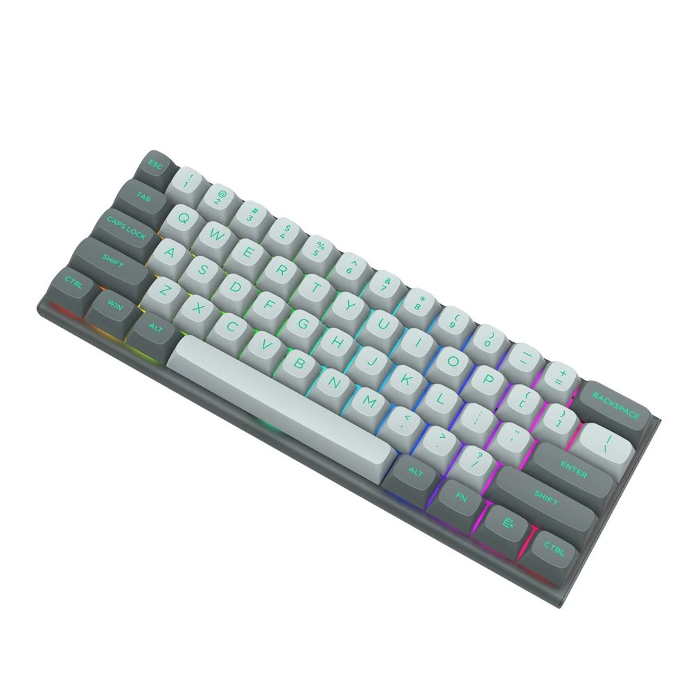 E-YOOSO Hz-61 RGB USB Mini 8K RT Mechanical Gaming Keyboard Magnetic Switch 61 Key Wired for Computer PC Laptop
