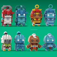 MOC Game Action Figures Sidon Tulin Yunobo Riju Brickheadz Model Building Blocks Ideas Set Aldult Bricks Toys Christmas Gifts