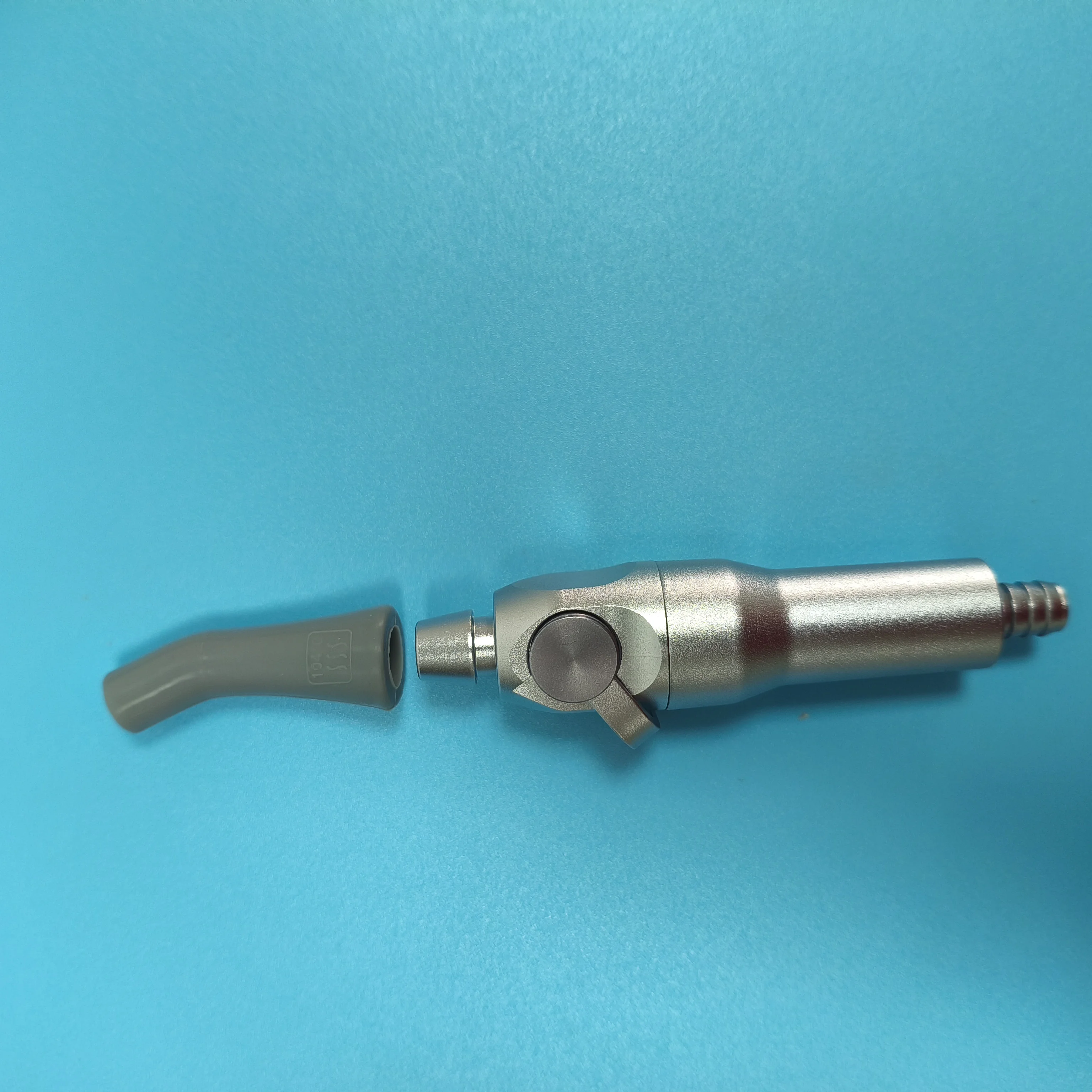 

7mm Upgraded Dental Weak Suction Handle Autoclavable Swivel Saliva Sucker Metal Tips Universal Dentistry Parts
