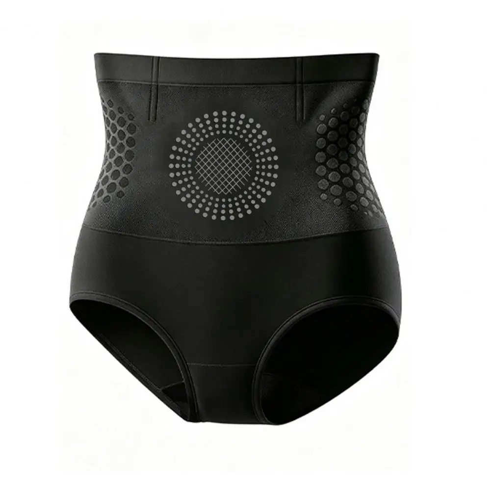 Women High Waisted Tummy Control Panties Honeycomb Design Breathable Butt Lifting Briefs Seamless Shapewear Underwear