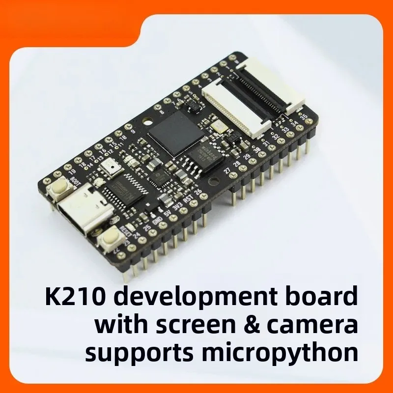 AI development kit RISC-V K210 with screen and camera supports MicroPython
