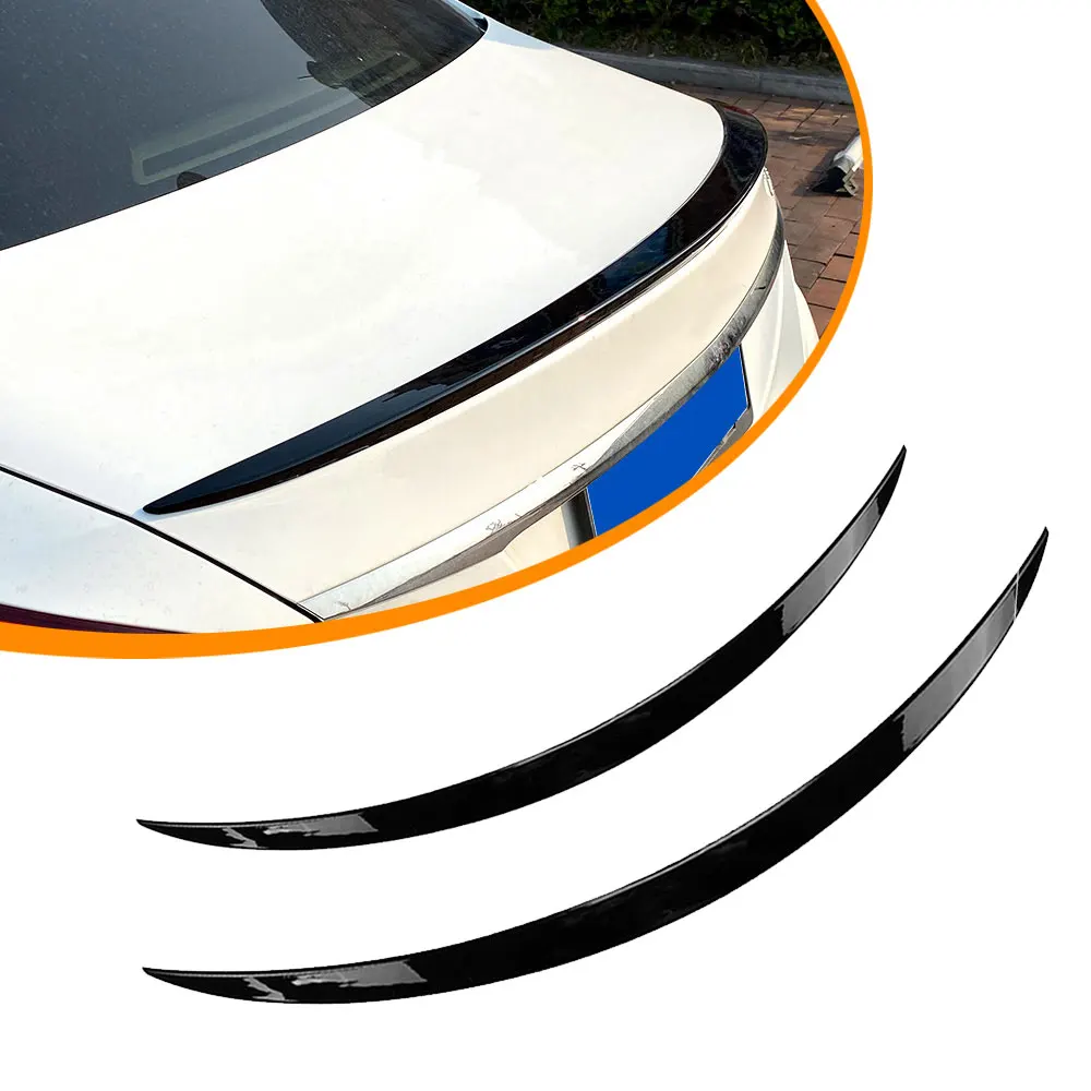 1pc Roof Spoiler 1.2M/1.5M Car Decoration Styling Spoilers Tail Spoiler Trunk Wing Refit Spoiler Car Exterior Parts Universal