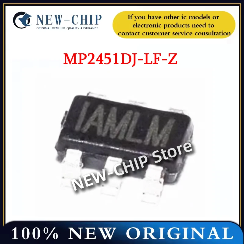 10PCS-500PCS/LOT MP2451DJ-LF-Z  Screen printing  IAML*  IAMLH  IAMLK   Power switch IC chip SOT23 -6  New original   MP2451DJ